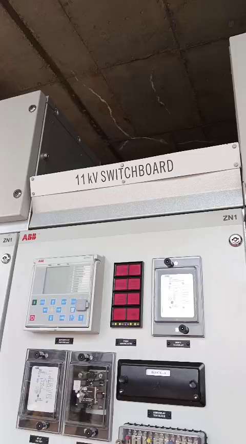 Installation of HT & LT Panel